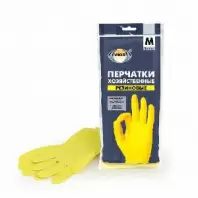 Перчатки Aviora хозяйственные резиновые, размер M, 1 пара. в магазине yu39.ru