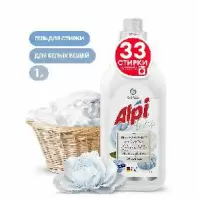 Средство для стирки белья ALPI white gel, концентрат, 1 литр  в магазине yu39.ru