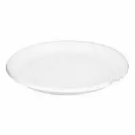 Тарелка пластиковая, диаметр 205 мм, белая, 100 штук в магазине yu39.ru