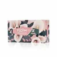 Салфетки косметические Floom Розовые цветы, 2 сл., 100 шт. в магазине yu39.ru