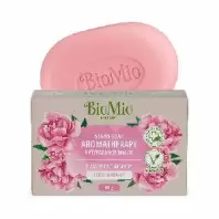 BioMio BIO-SOAP Мыло туалетное Пион и пальмароза, 90 гр.