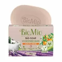 BioMio BIO-SOAP Мыло туалетное Апельсин, лаванда и мята, 90 гр.