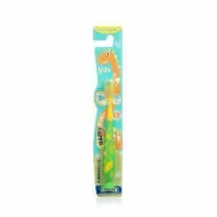 Детская зубная щетка D.I.E.S. Дино, желтый+зеленый, 3+, 1шт. в магазине yu39.ru