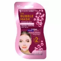 SKIN SHINE BUBBLE MASK освежающая пузырьковая маска-сияние для лица, 14 мл.