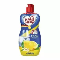 Средство для мытья посуды HausHerz Сочный Лимон, 450мл в магазине yu39.ru