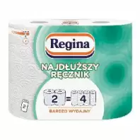 Бумажное полотенце Regina 2=4 белое, 2 рул. в магазине yu39.ru