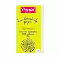 Платочки Premial с ароматом лимона, 3 сл., 10 шт., спайка 6 уп. в магазине yu39.ru