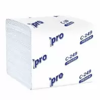 Листовая туалетная бумага PROtissue Premium V сложения, 2 сл., 250 л. в магазине yu39.ru