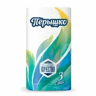 Бумажные платочки Пёрышко, 3 сл., белые, 10 шт. в магазине yu39.ru