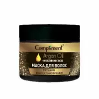 Маска для волос Compliment Argan Oil+ Hyaluronic Acid Питание и восстановление, 300мл