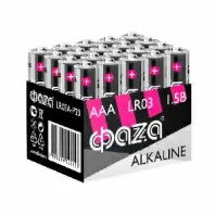 Элементы питания, щелочные ФAZA Alkaline Pack-20, LR03, 20 шт. в магазине yu39.ru