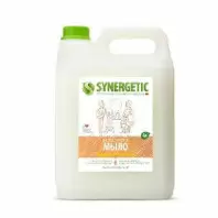 SYNERGETIC Мыло жидкое для мытья рук и тела Миндальное молочко, биоразлагаемое, 5 л. в магазине yu39.ru