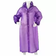 Плащ-дождевик ПЕВА, цвет фиолетовый в магазине yu39.ru