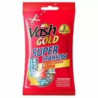 Ср-во VASH GOLD д/прочистки труб "Super гранулы", САШЕ, 70г (48) в магазине yu39.ru