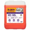 Средство чистящее кислотное Dr. Aktiv WC-Gel для туалетных и ванных комнат, 5л в магазине yu39.ru