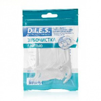 Зубочистки D.I.E.S. с нитью, 30 шт. в магазине yu39.ru