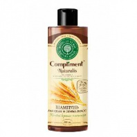 Шампунь для волос Compliment Naturalis Конский кератин и протеины пшеницы, 400 мл.