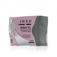 Прокладки для критических дней INSO Anion O2 Super, 8 шт. в магазине yu39.ru